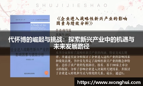 代怀博的崛起与挑战：探索新兴产业中的机遇与未来发展路径